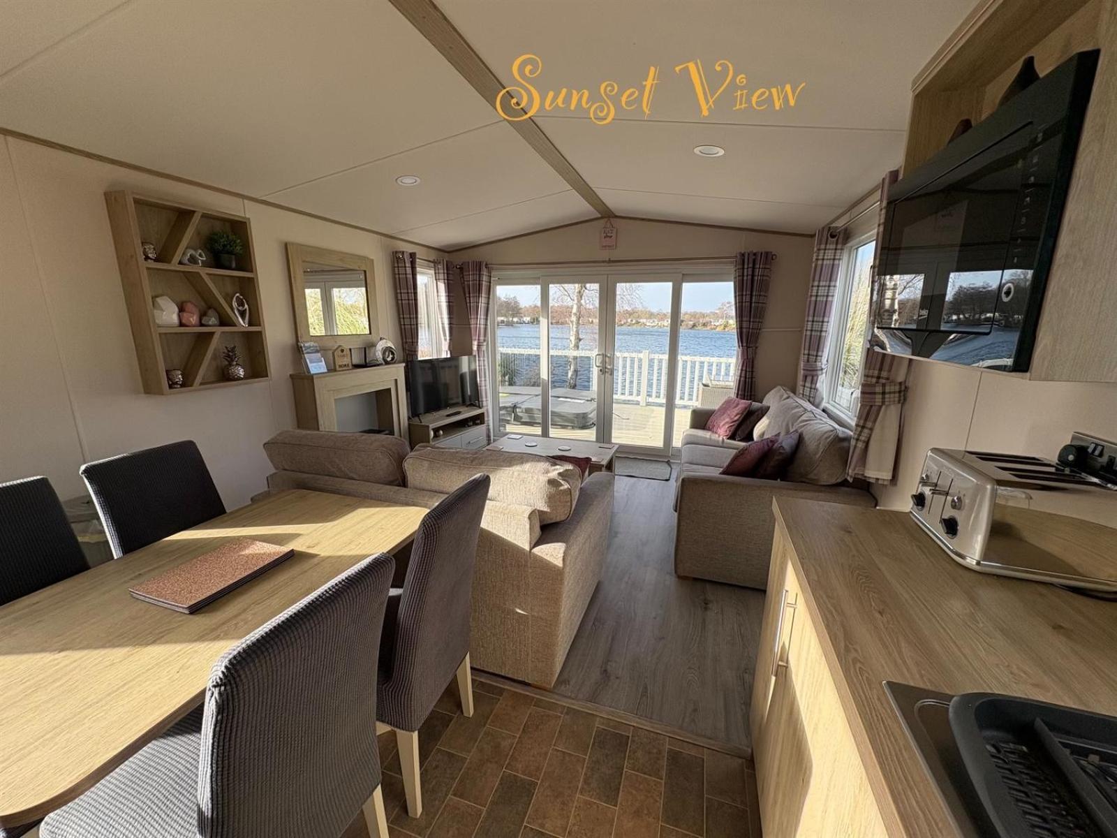 Tattershall Lakes Sunset View Caravan Lakeside, Hot Tub, Garden, Private Fishing Peg & Wifi Exterior foto
